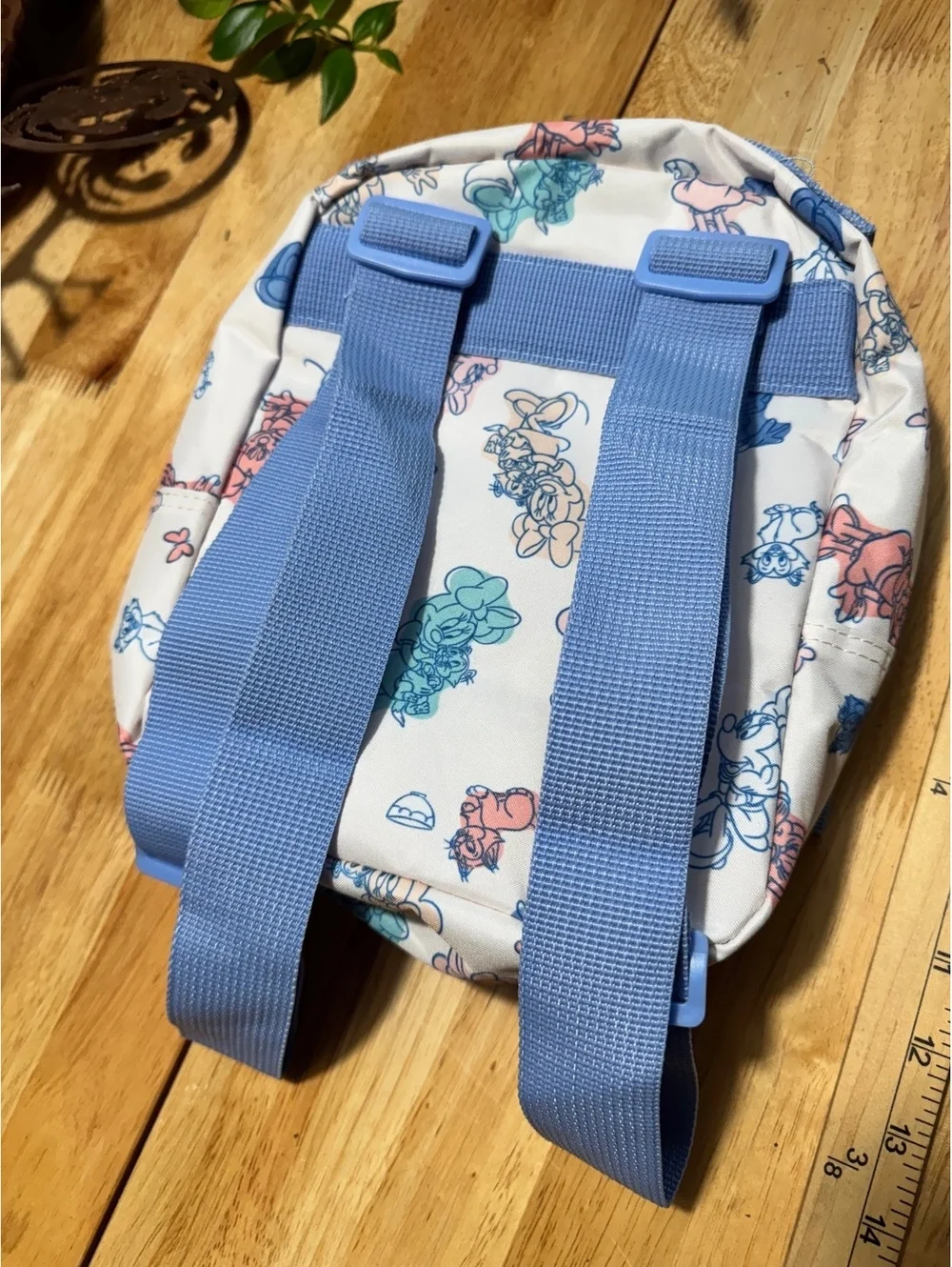 Disney Minnie Mouse Kids Backpack with Pastel Character Print